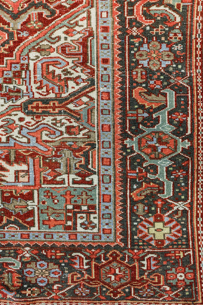Vintage Karaja Heriz Handwoven Tribal Rug, 77100
