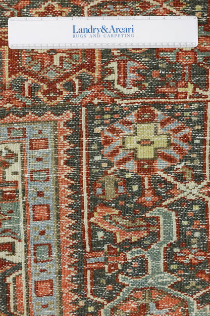 Vintage Karaja Heriz Handwoven Tribal Rug, 77100