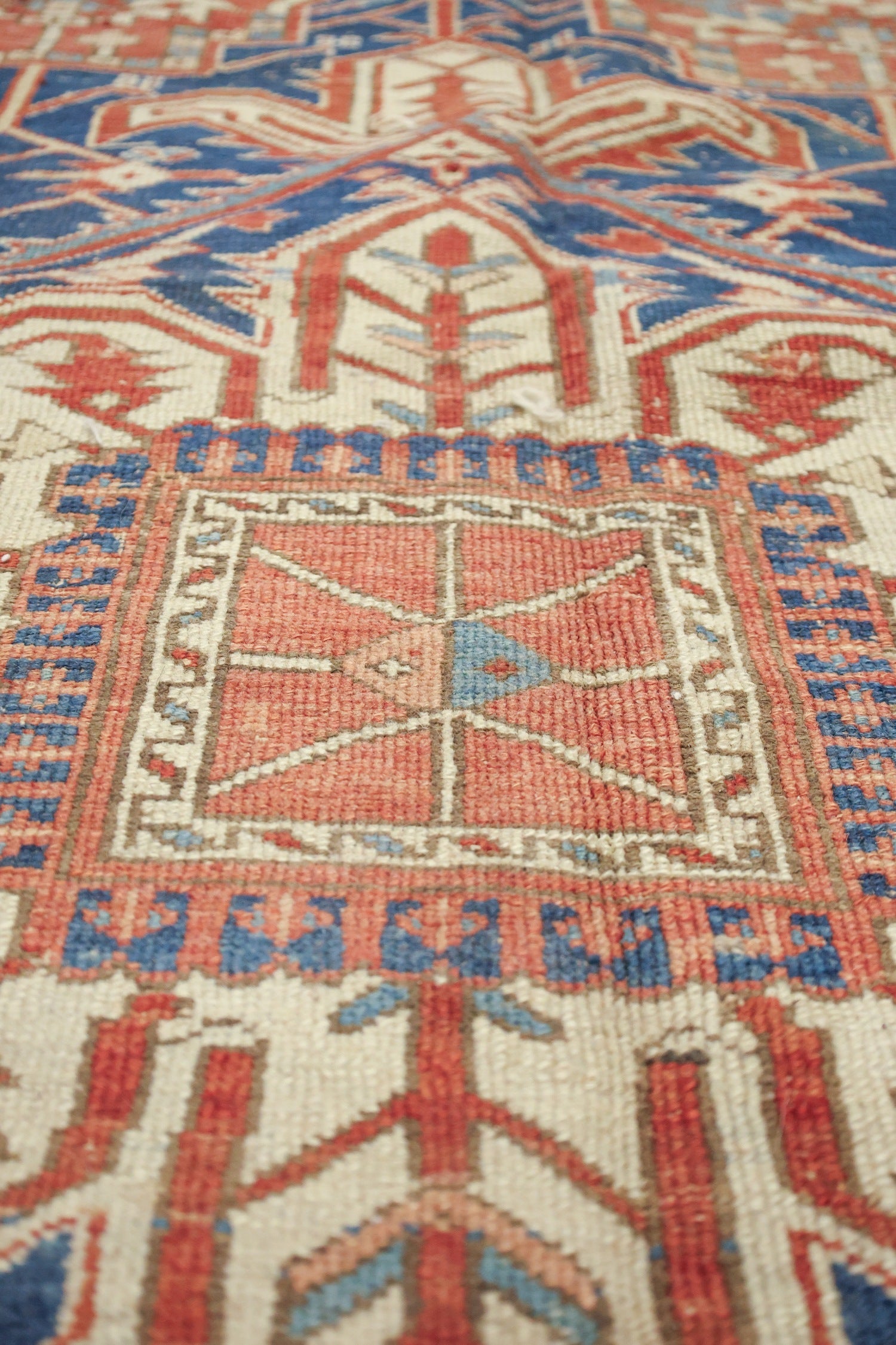 Vintage Karaja Serapi Handwoven Tribal Rug, J69180