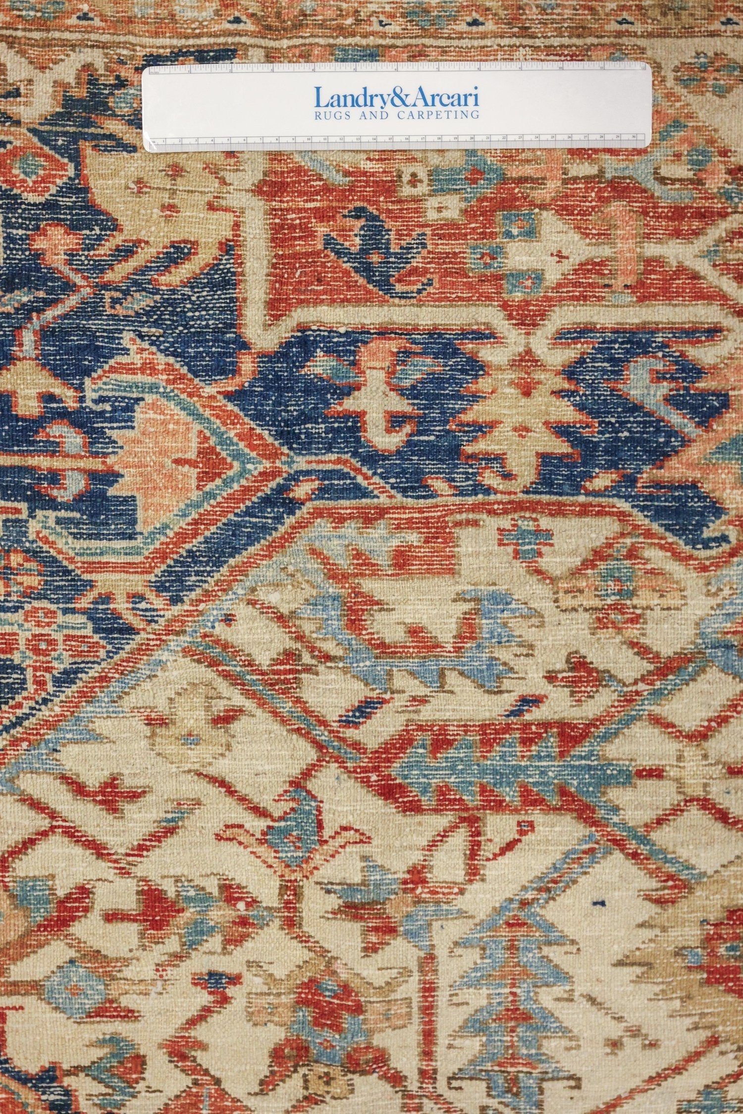 Vintage Karaja Serapi Handwoven Tribal Rug, J69180