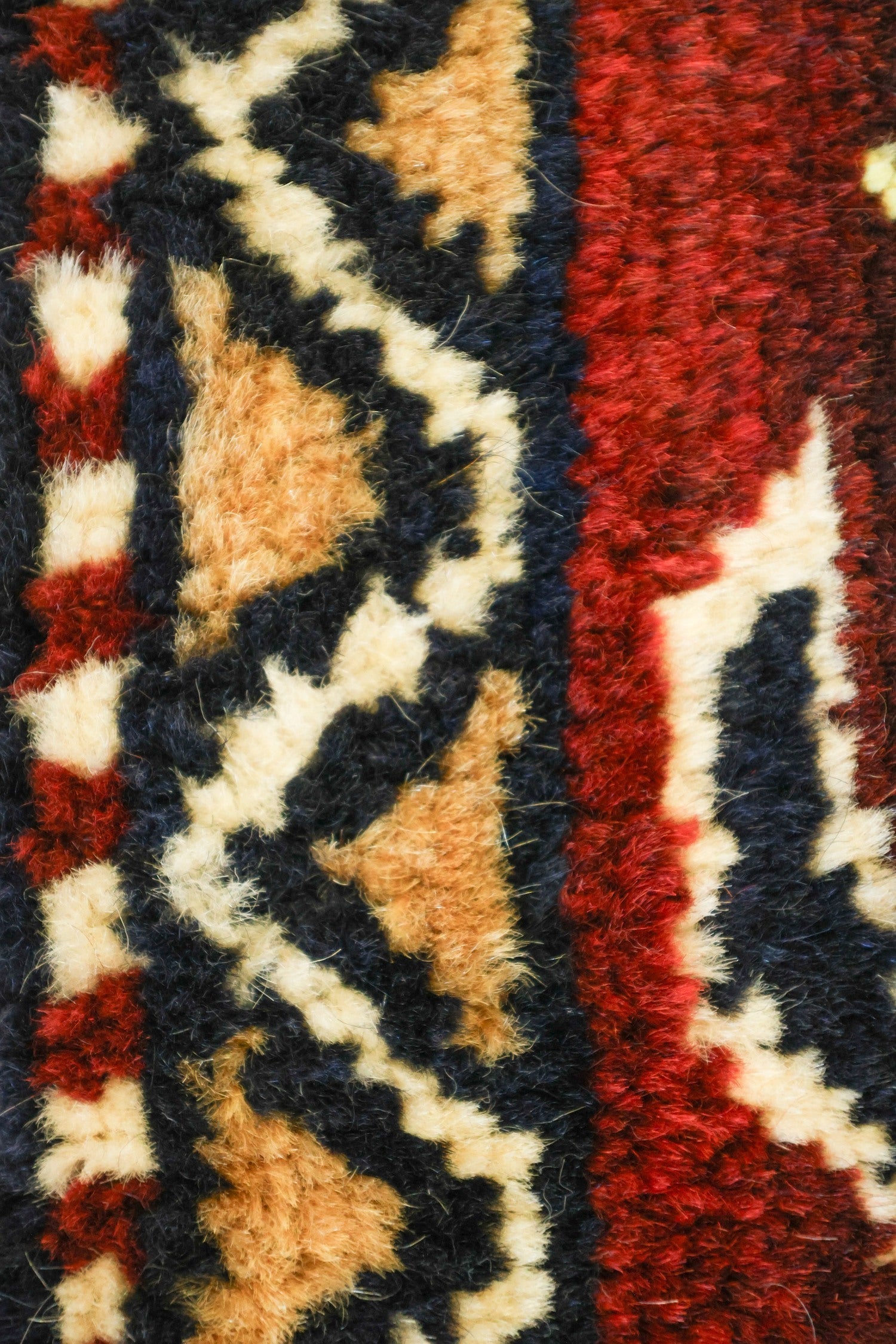 Vintage Kars Handwoven Tribal Rug, J69166