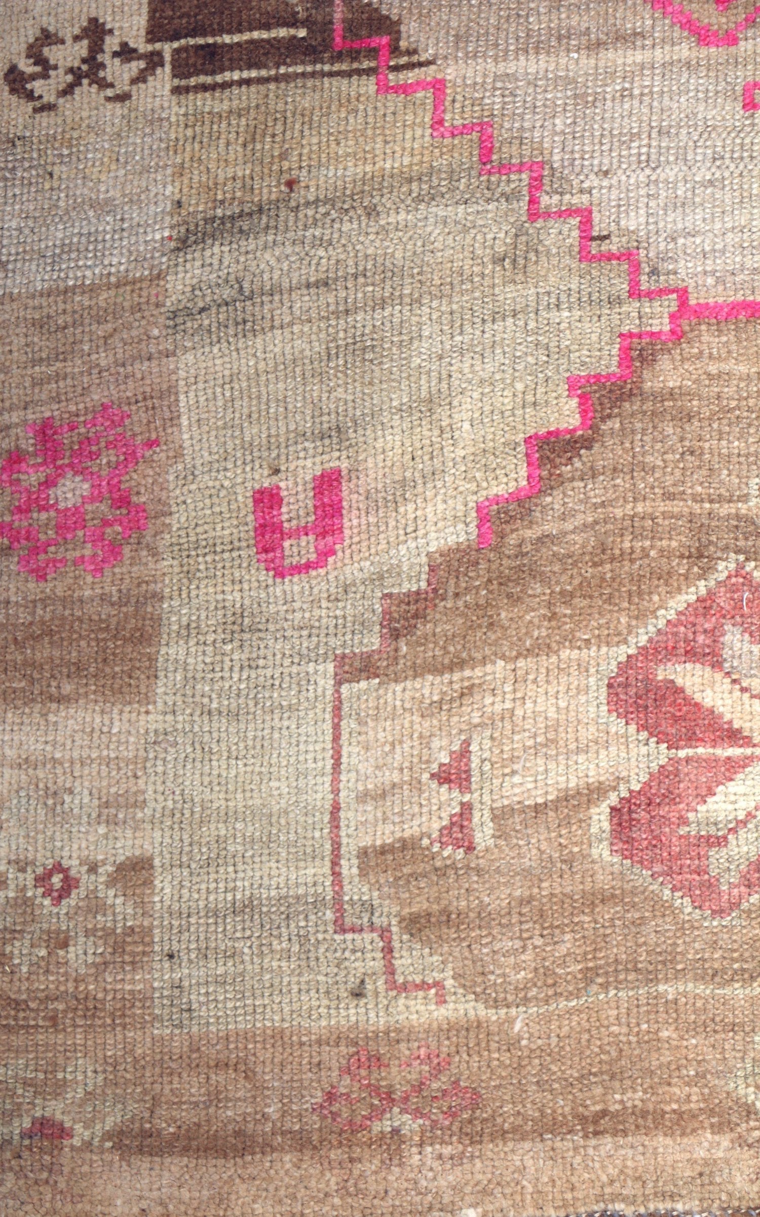 Vintage Kars Handwoven Tribal Rug, J68460