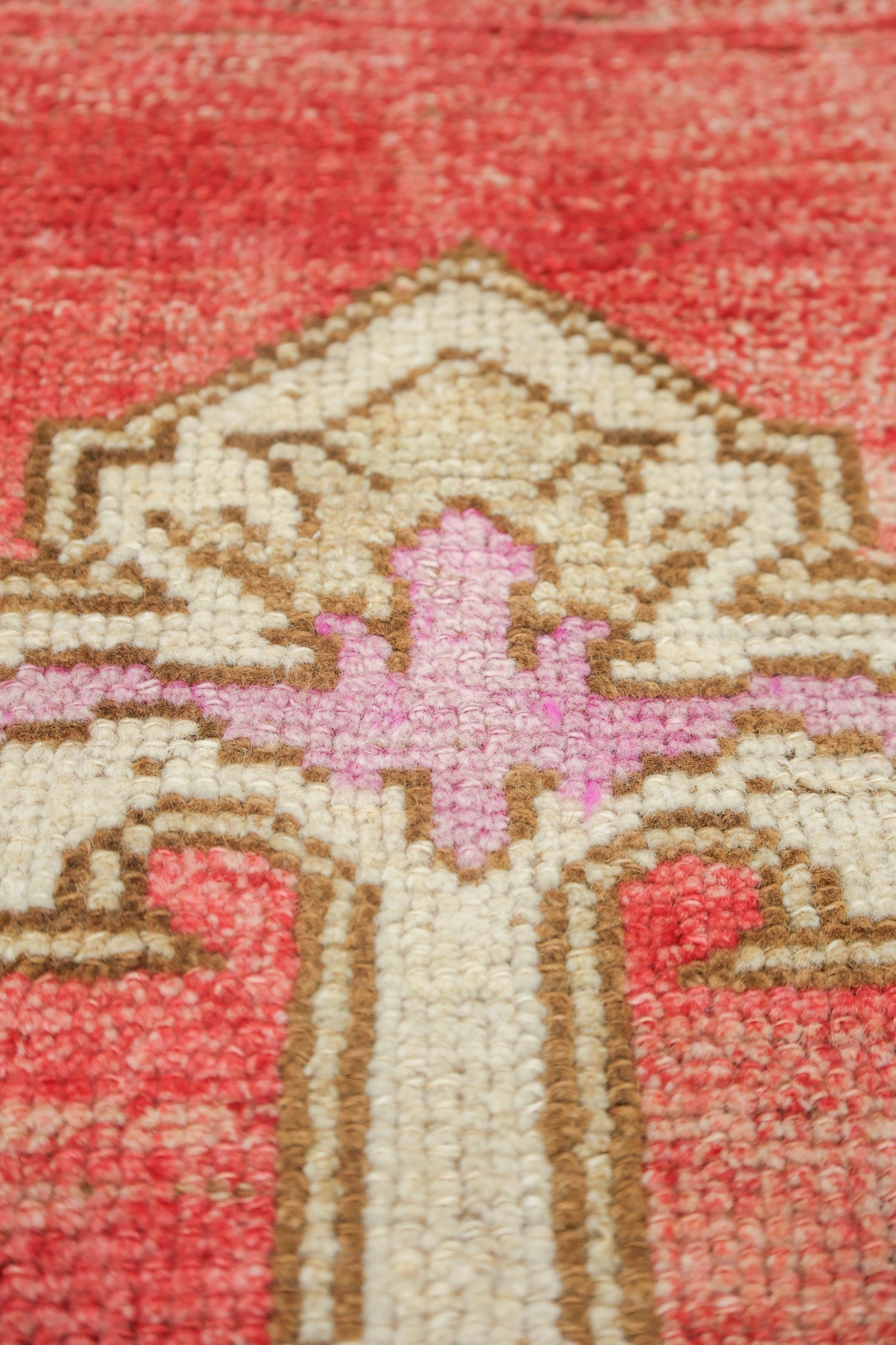 Vintage Kars Handwoven Tribal Rug, J70965
