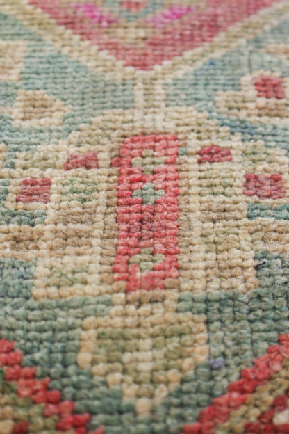 Vintage Kars Handwoven Tribal Rug, J70985