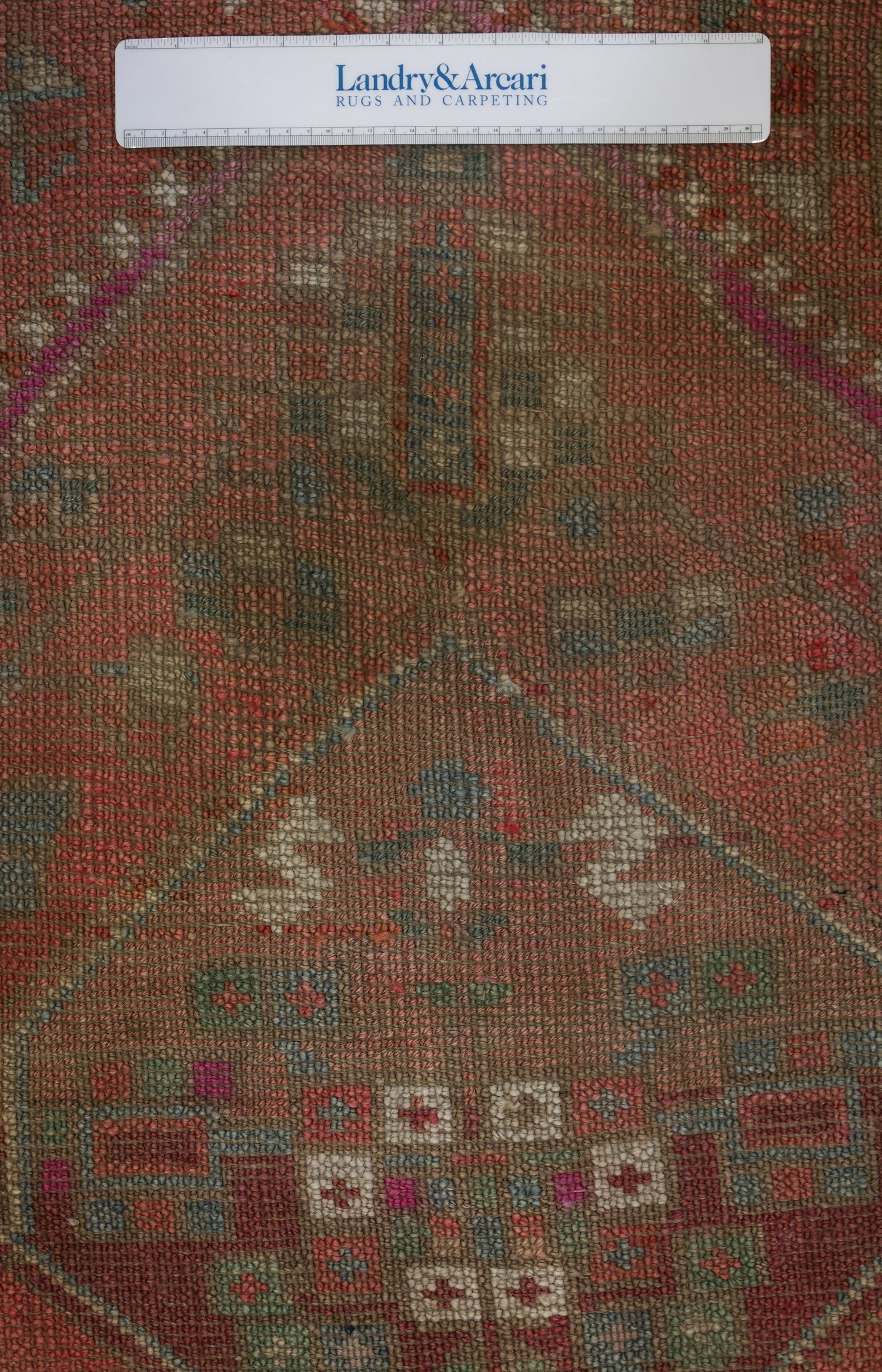 Vintage Kars Handwoven Tribal Rug, J70985