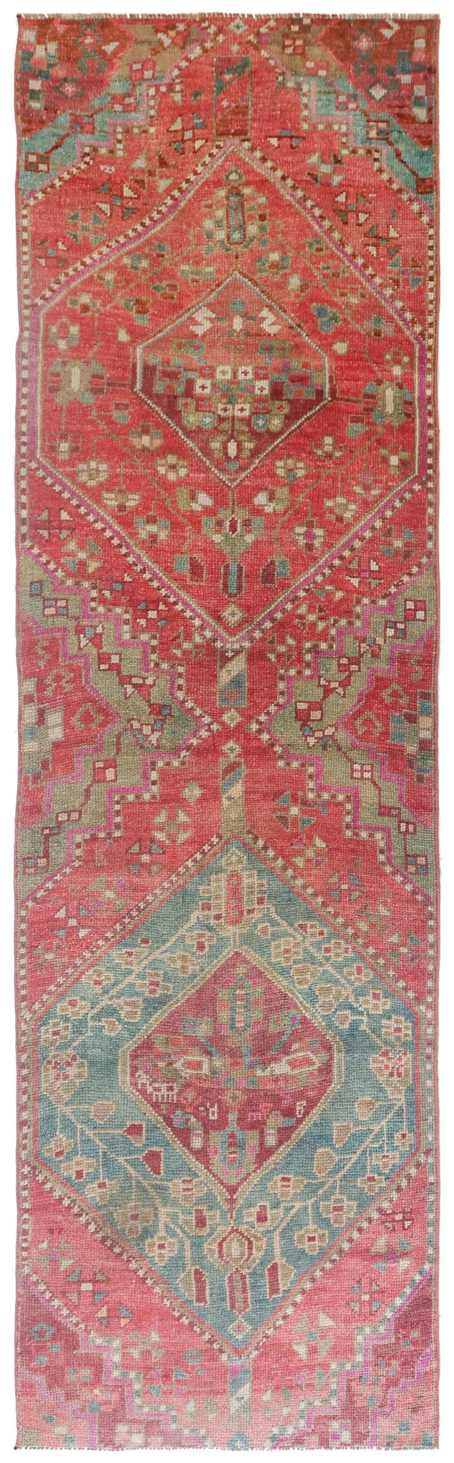 Vintage Kars Handwoven Tribal Rug