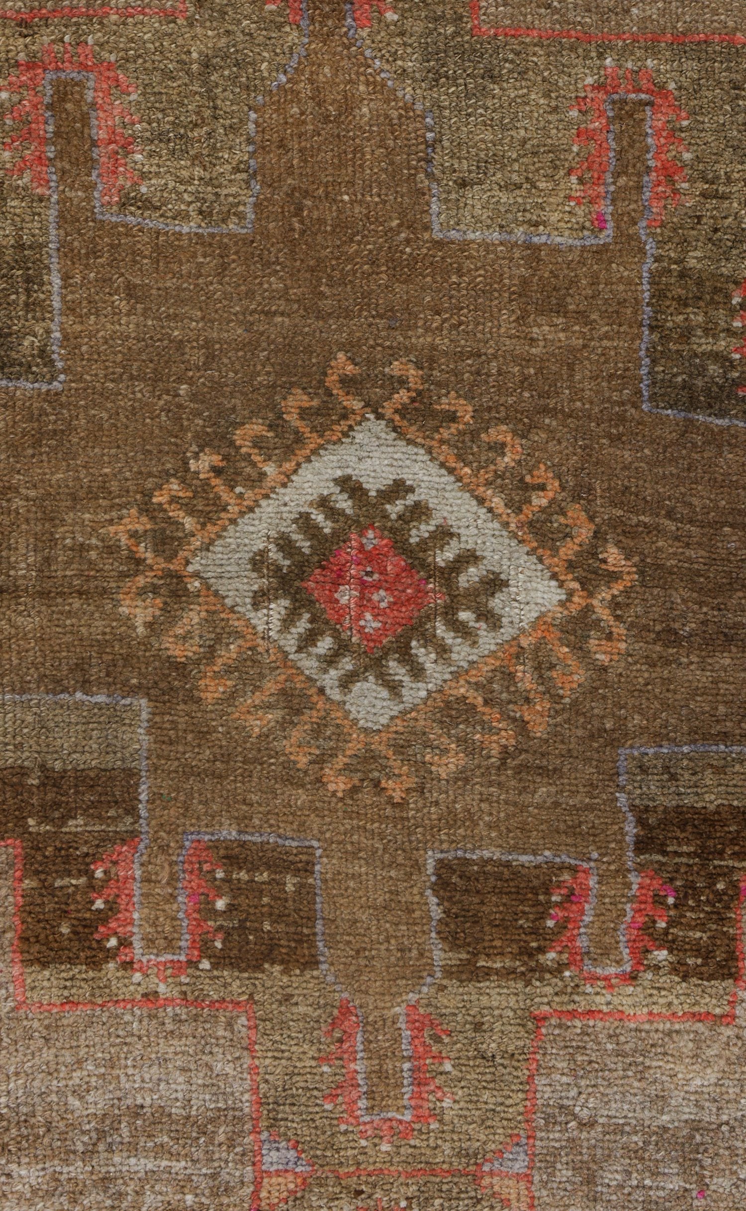 Vintage Kars Handwoven Tribal Rug, J70990