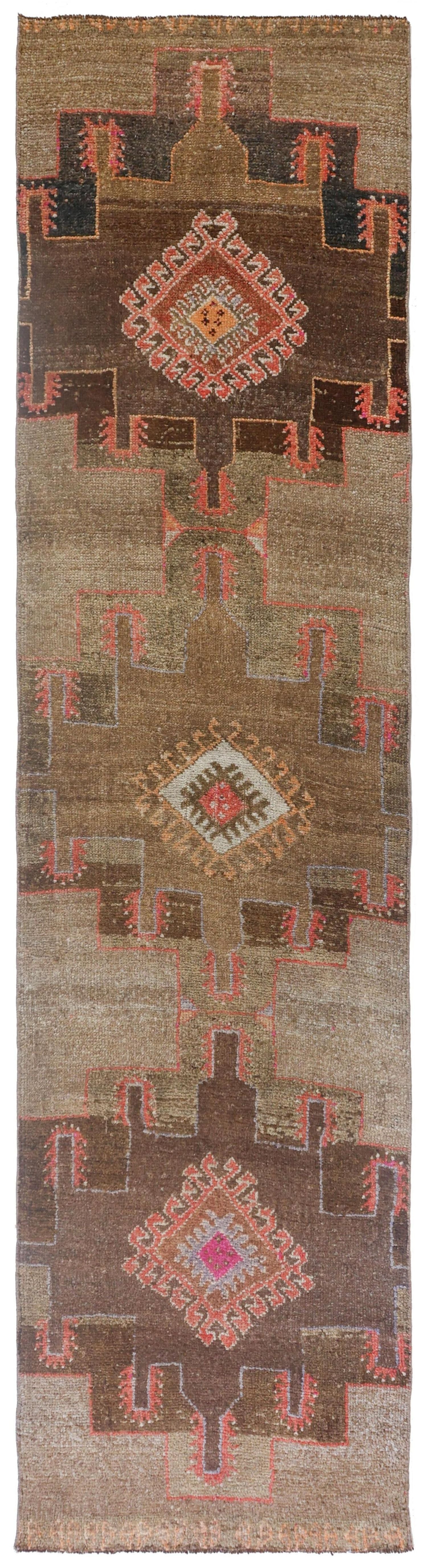 Vintage Kars Handwoven Tribal Rug