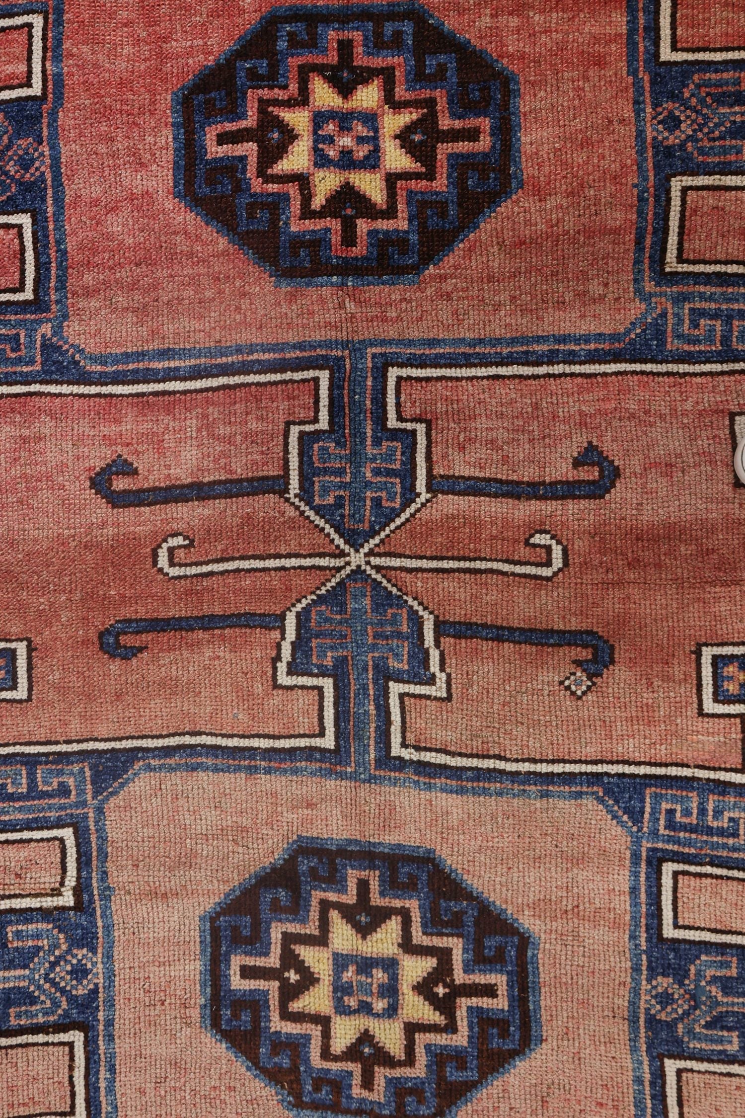 Vintage Kars Handwoven Tribal Rug, J70991