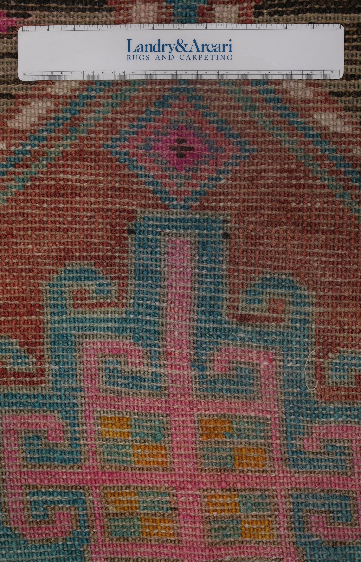Vintage Kars Handwoven Tribal Rug, J70997