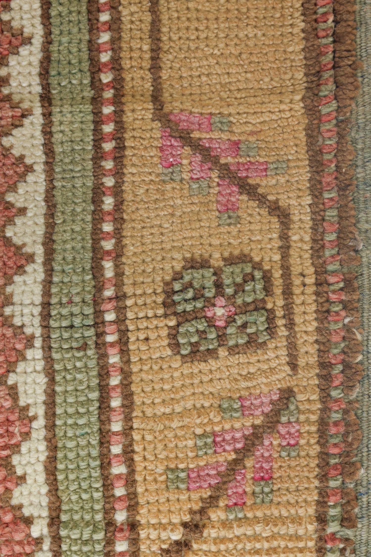 Vintage Kars Handwoven Tribal Rug, J72348