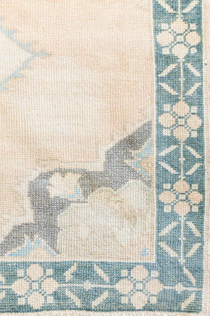 Vintage Kars Handwoven Tribal Rug, J79433