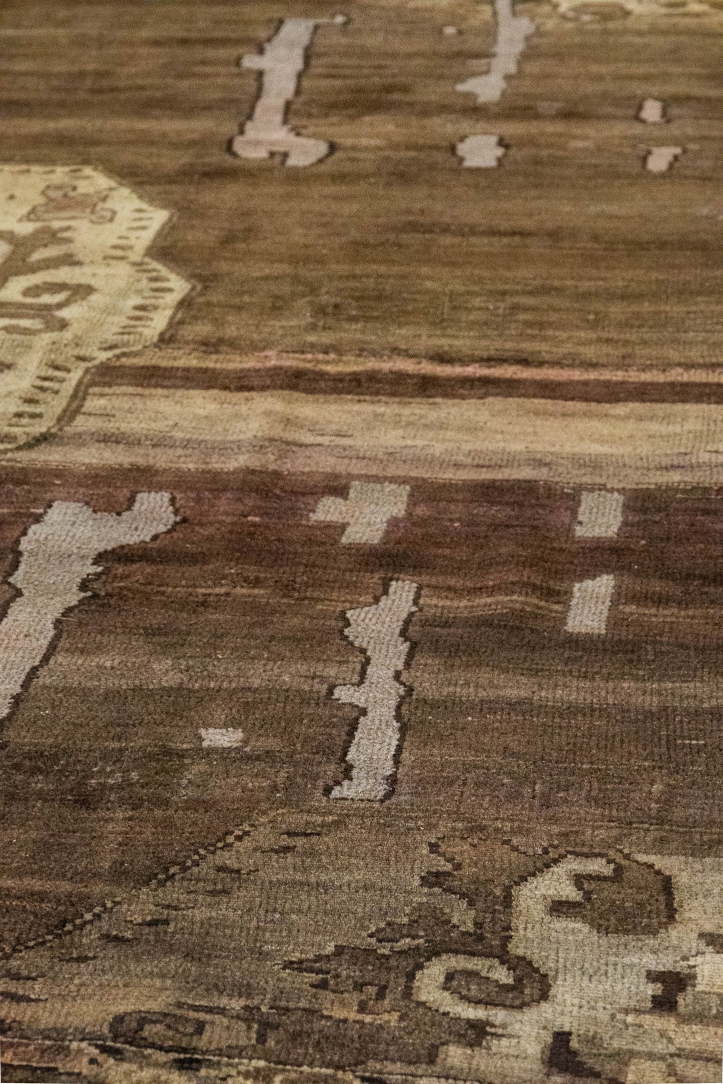 Vintage Kars Handwoven Tribal Rug, J86178
