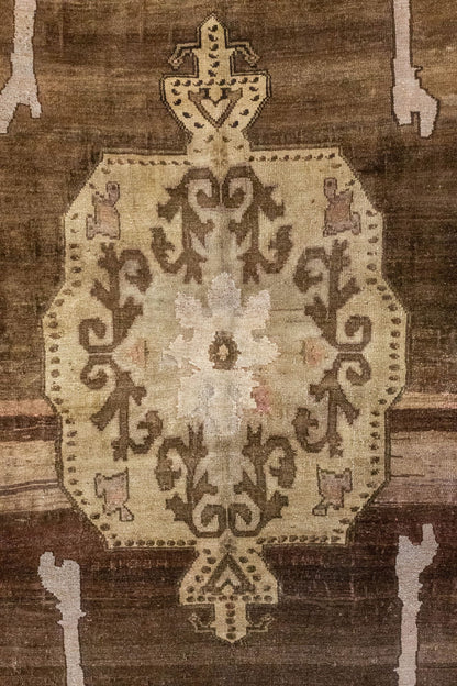 Vintage Kars Handwoven Tribal Rug, J86178
