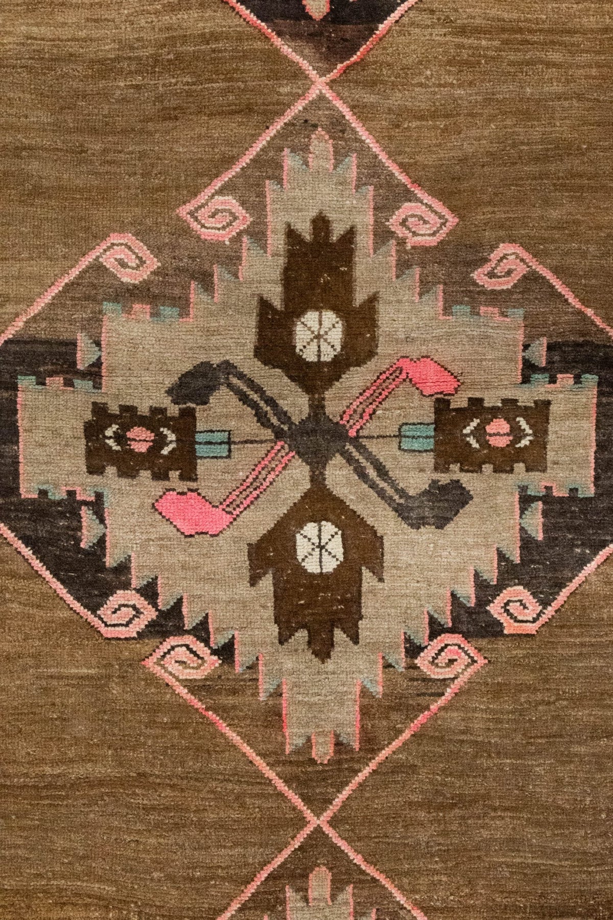 Vintage Kars Handwoven Tribal Rug, J86179