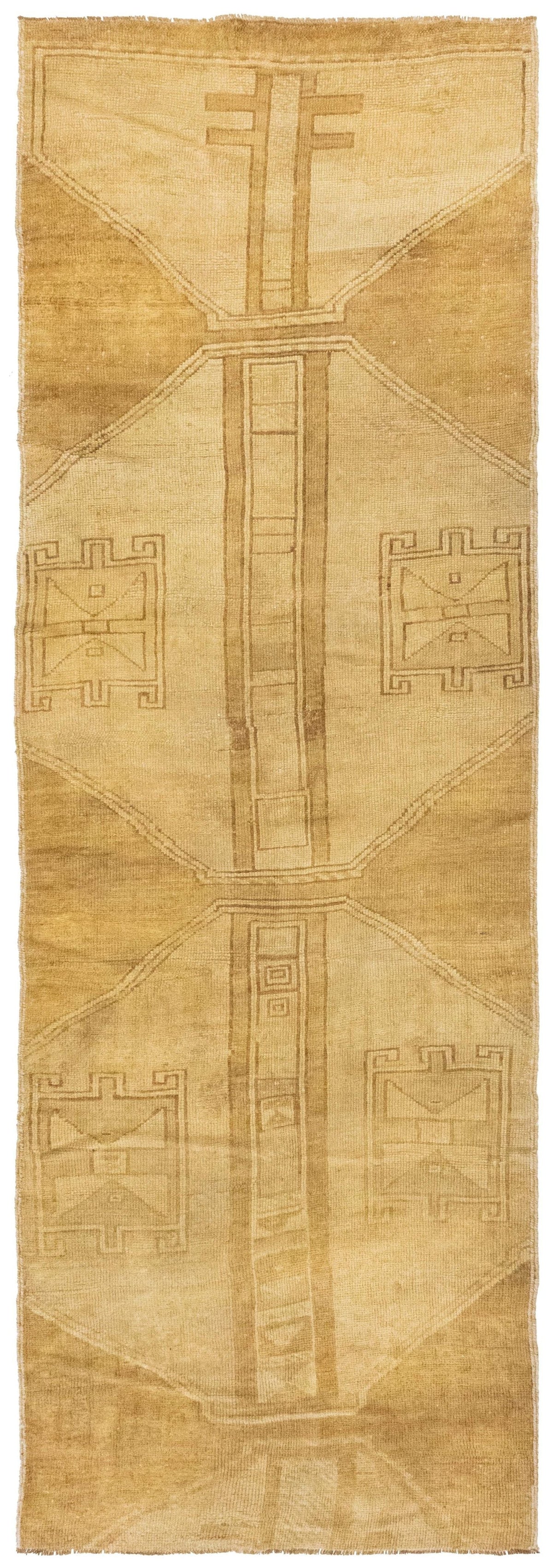 Vintage Kars Handwoven Tribal Rug