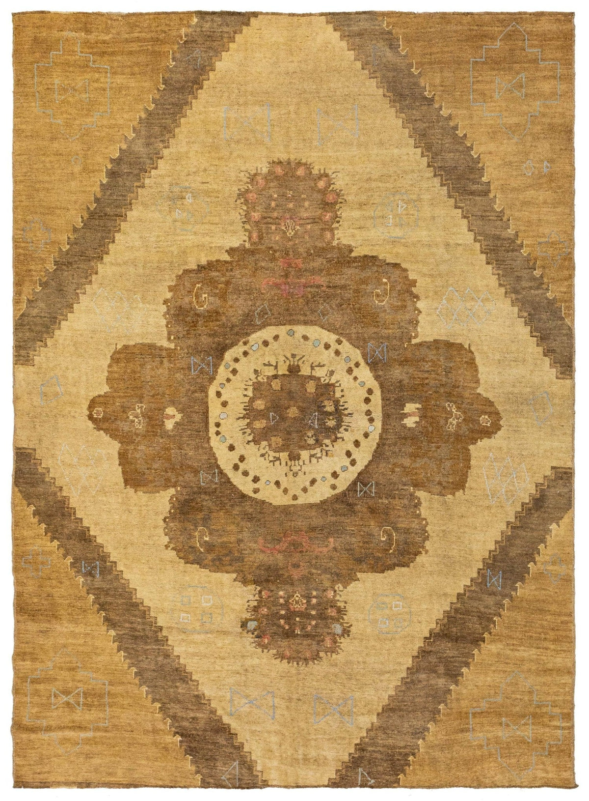 Vintage Kars Handwoven Tribal Rug