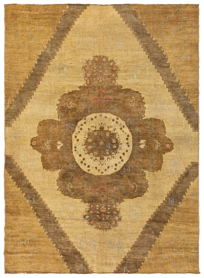 Vintage Kars Handwoven Tribal Rug