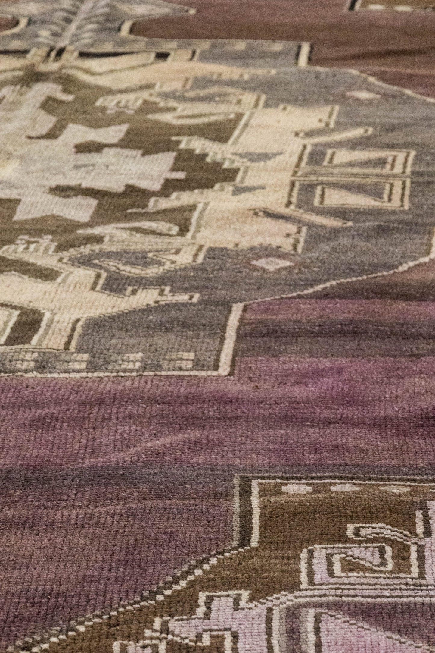 Vintage Kars Handwoven Tribal Rug, J86182