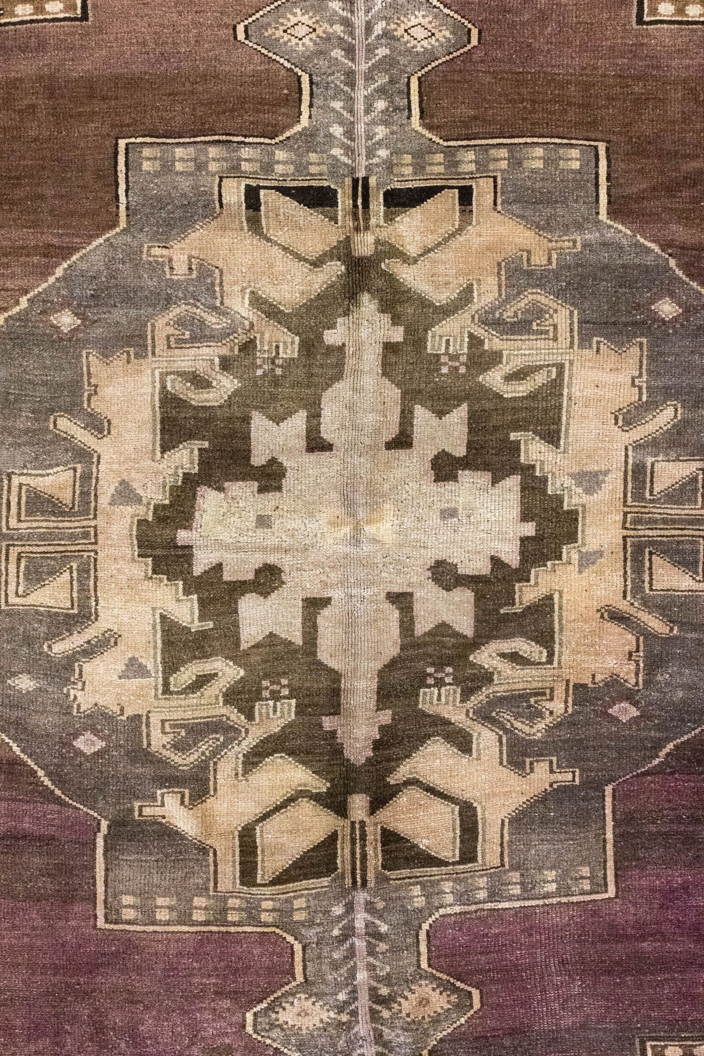 Vintage Kars Handwoven Tribal Rug, J86182