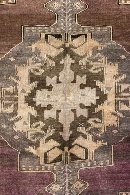 Vintage Kars Handwoven Tribal Rug, J86182