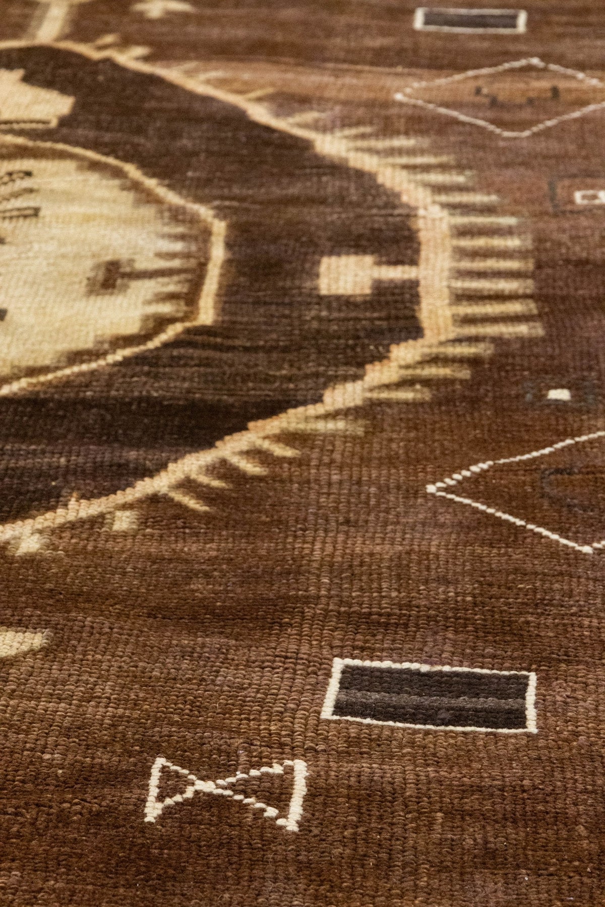 Vintage Kars Handwoven Tribal Rug, J86183