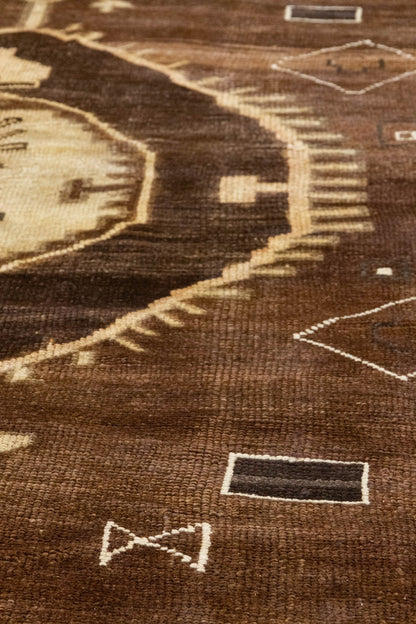 Vintage Kars Handwoven Tribal Rug, J86183
