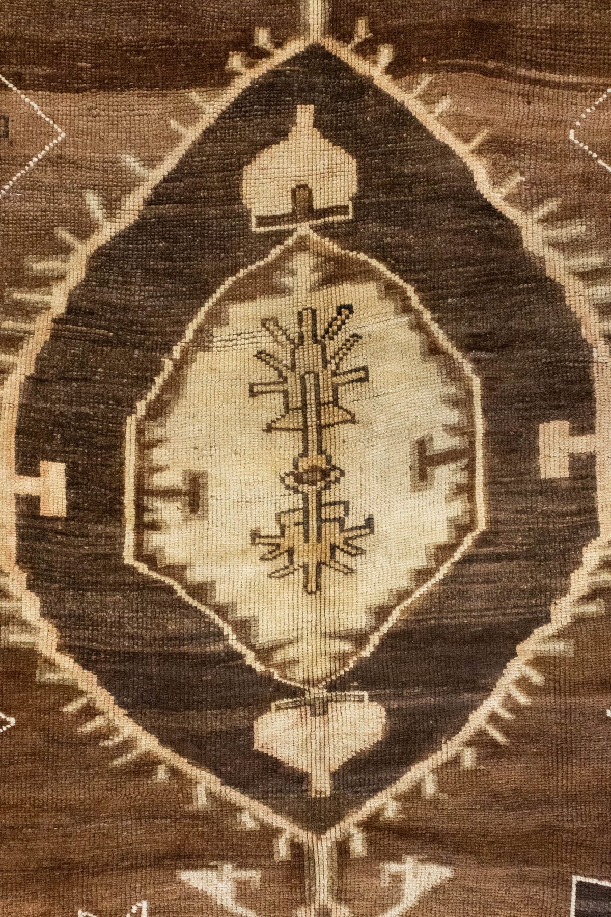 Vintage Kars Handwoven Tribal Rug, J86183