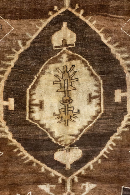 Vintage Kars Handwoven Tribal Rug, J86183