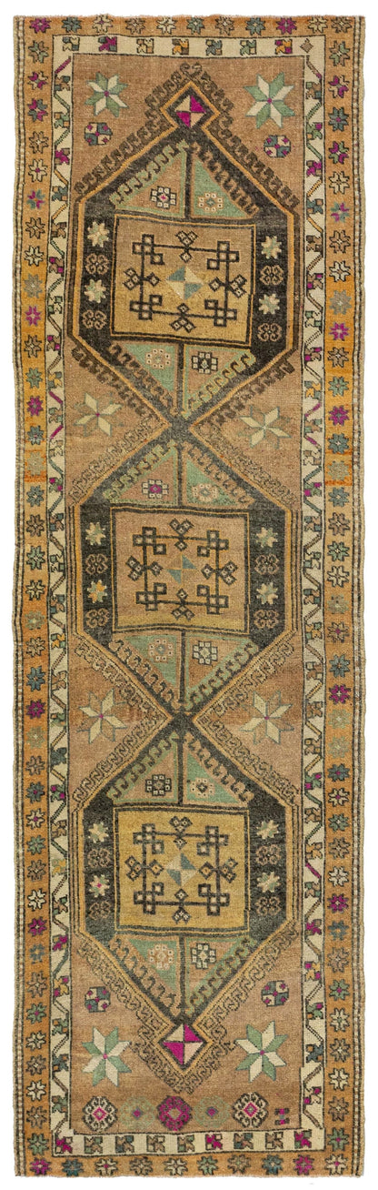 Vintage Kars Handwoven Tribal Rug