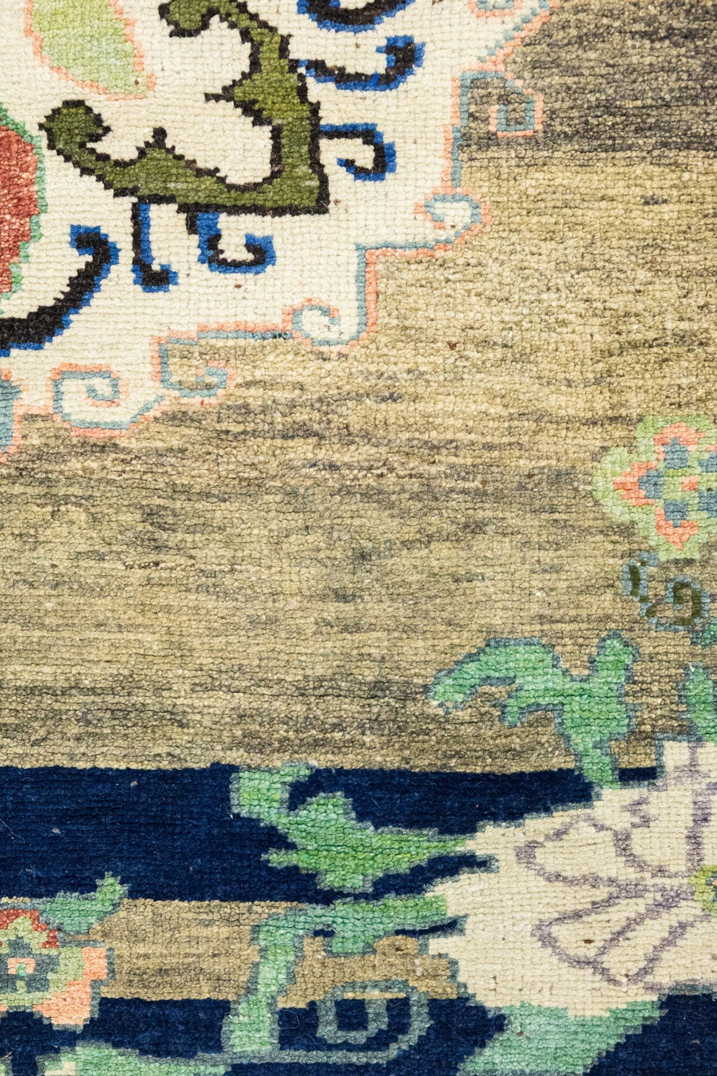 Vintage Kars Handwoven Tribal Rug, J87988