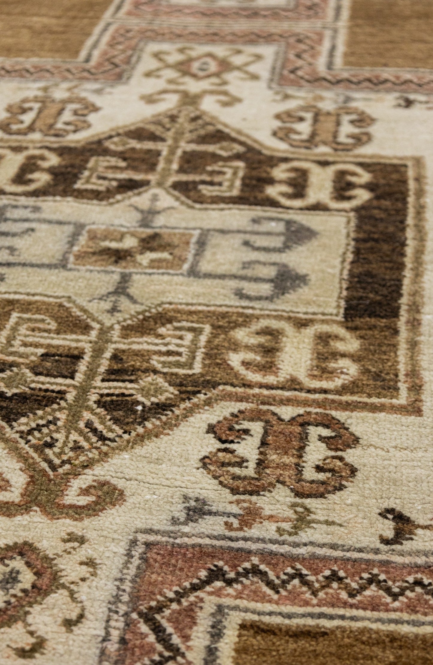 Vintage Kars Handwoven Tribal Rug, J87998