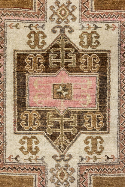 Vintage Kars Handwoven Tribal Rug, J87998