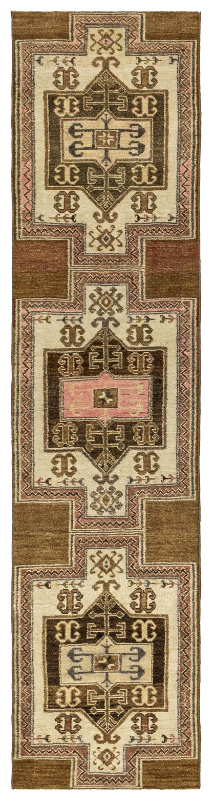 Vintage Kars Handwoven Tribal Rug