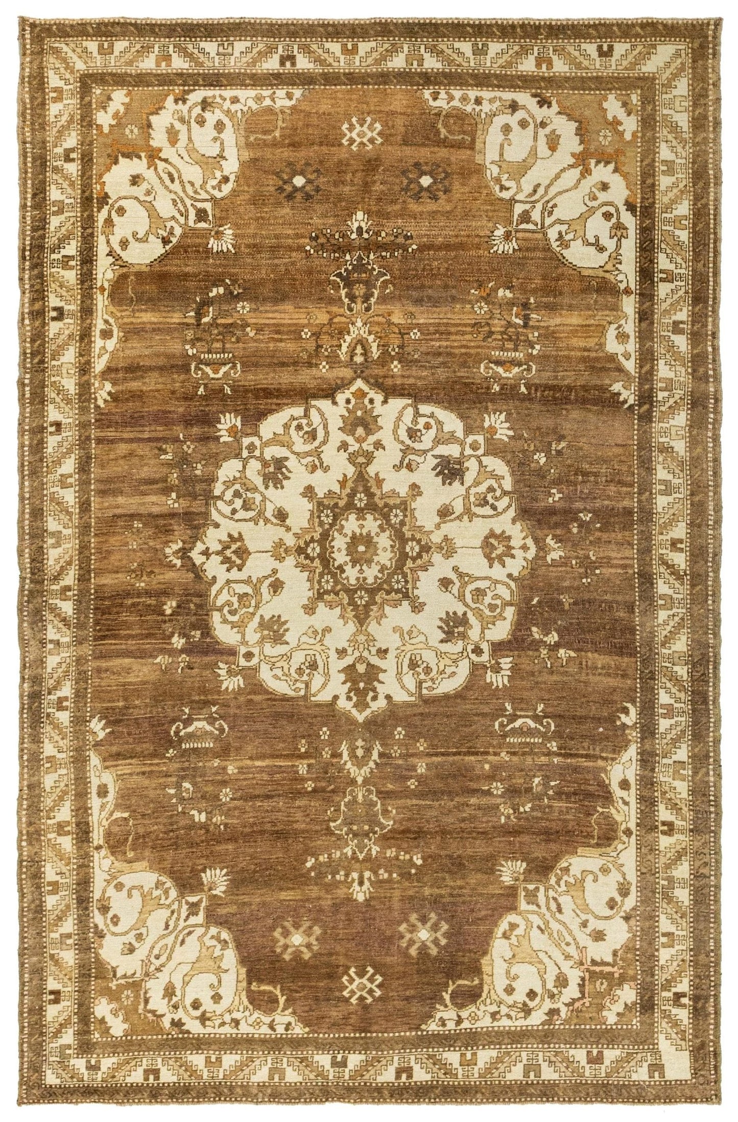 Vintage Kars Handwoven Tribal Rug