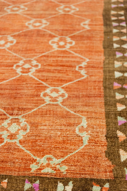 Vintage Kars Handwoven Tribal Rug, J88024