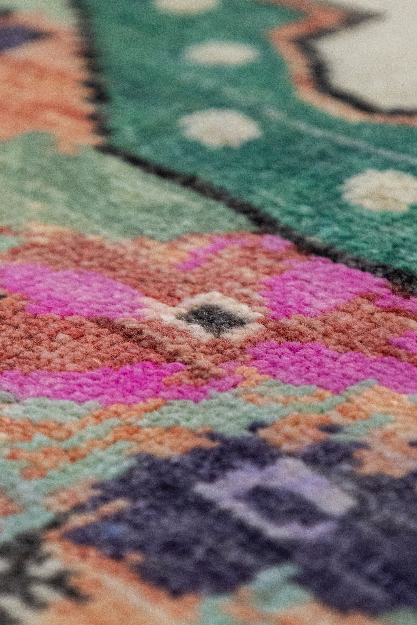 Vintage Kars Handwoven Tribal Rug, J88025
