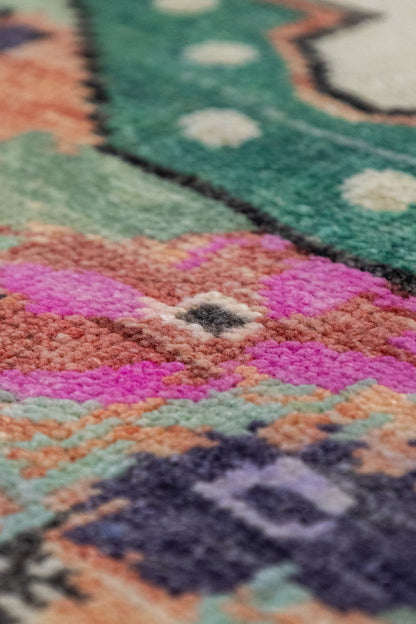 Vintage Kars Handwoven Tribal Rug, J88025