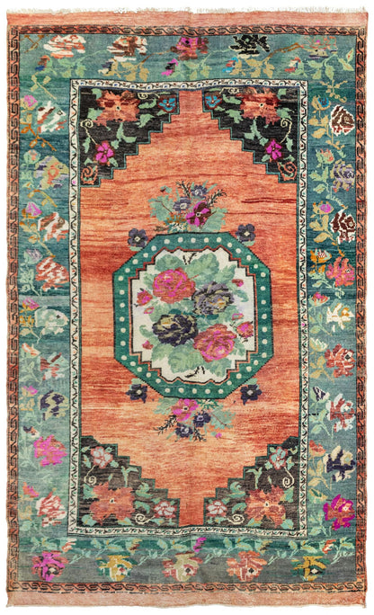 Vintage Kars Handwoven Tribal Rug