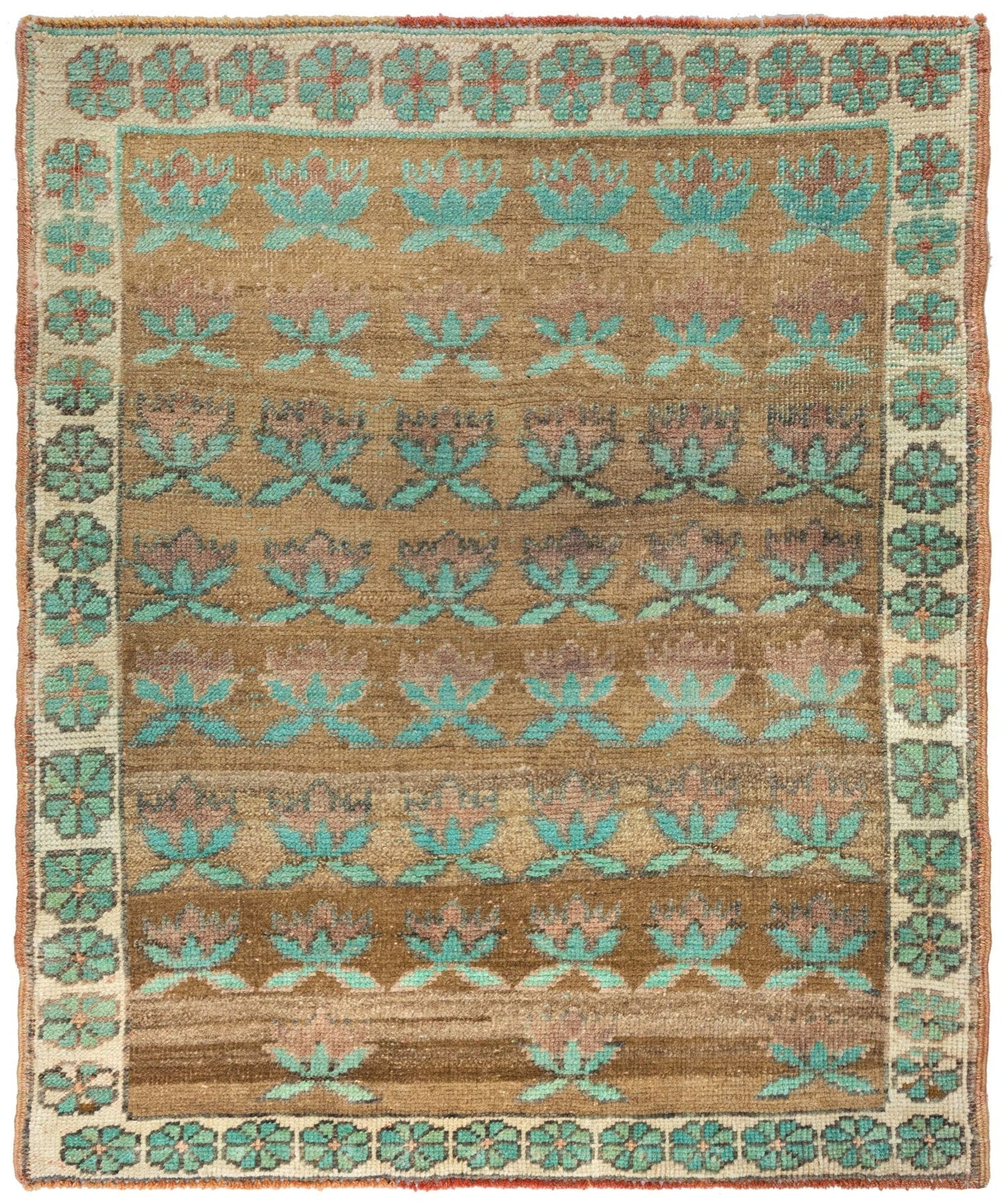 Vintage Kars Handwoven Tribal Rug