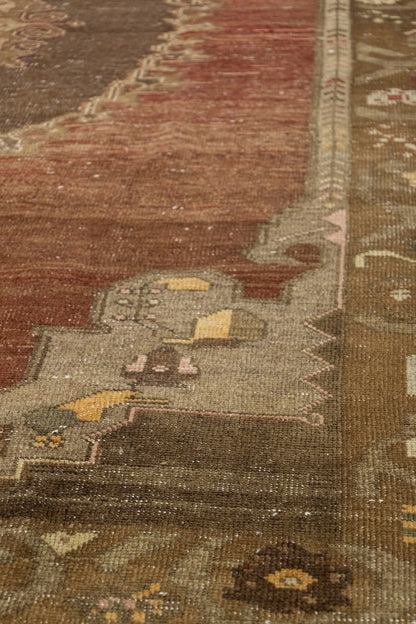 Vintage Kars Handwoven Tribal Rug, J88591
