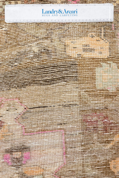Vintage Kars Handwoven Tribal Rug, J88591