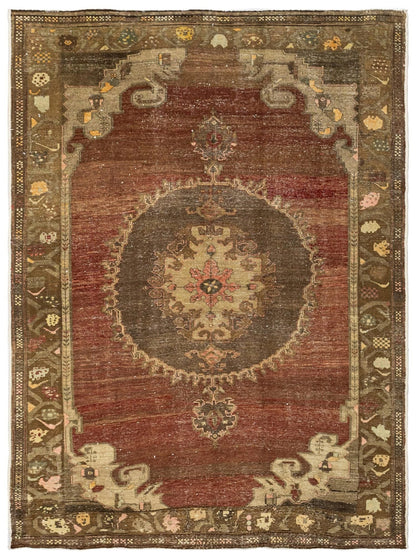 Vintage Kars Handwoven Tribal Rug