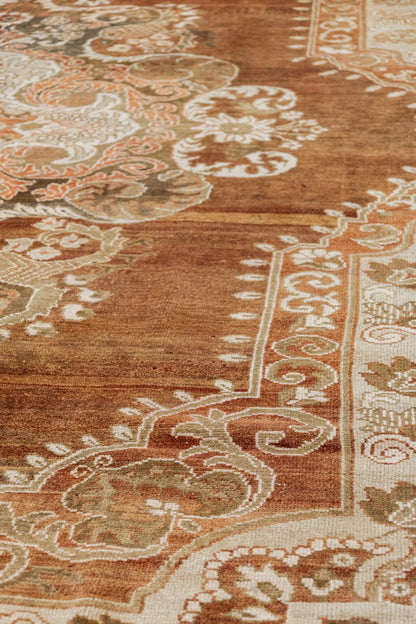Vintage Kars Handwoven Tribal Rug, J88592