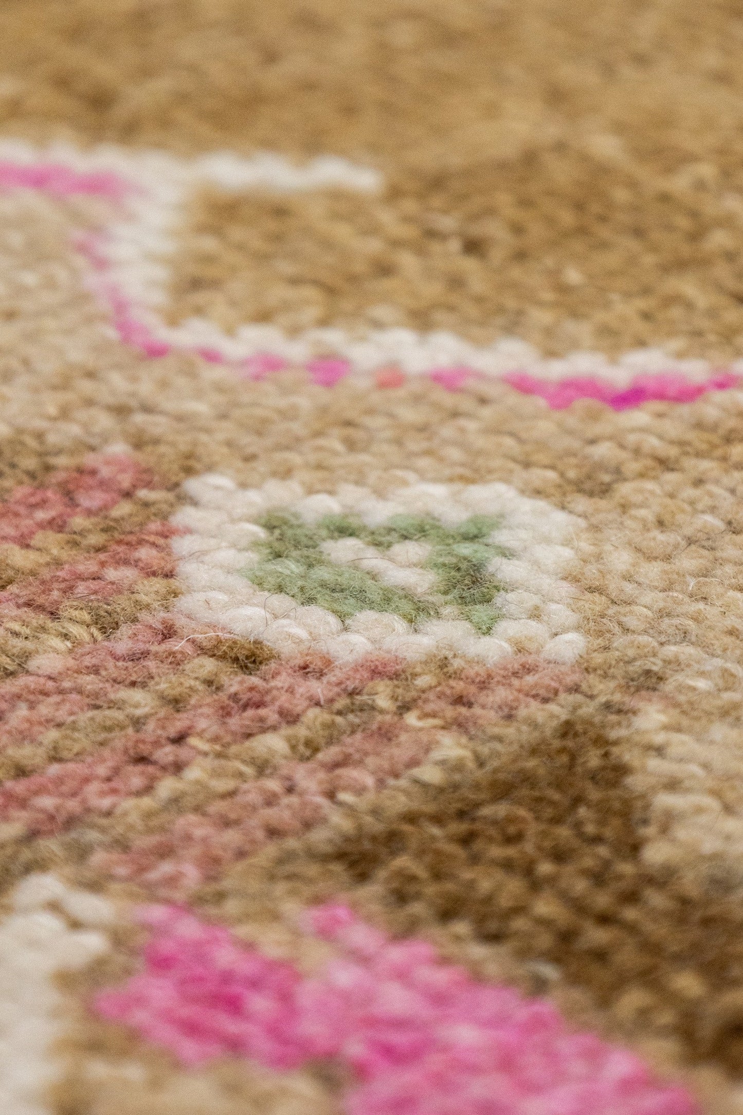 Vintage Kars Handwoven Tribal Rug, J88594