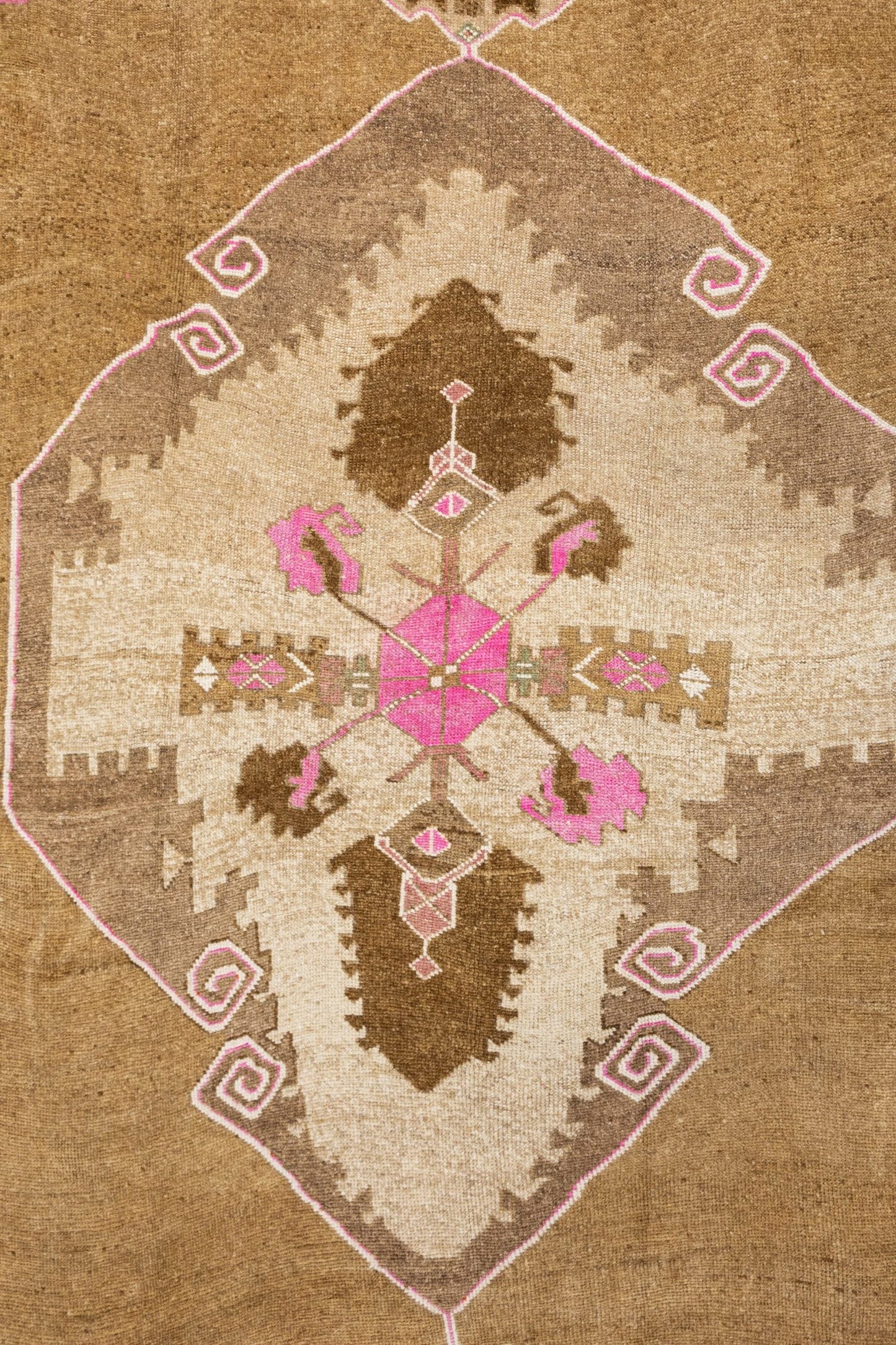 Vintage Kars Handwoven Tribal Rug, J88594