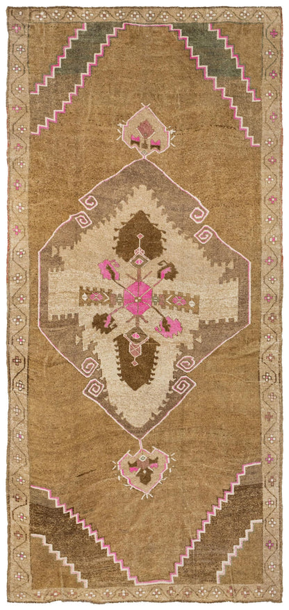 Vintage Kars Handwoven Tribal Rug