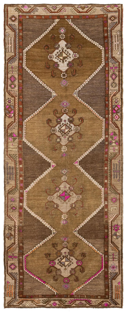 Vintage Kars Handwoven Tribal Rug