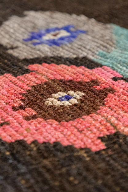 Vintage Kars Handwoven Tribal Rug, J88602