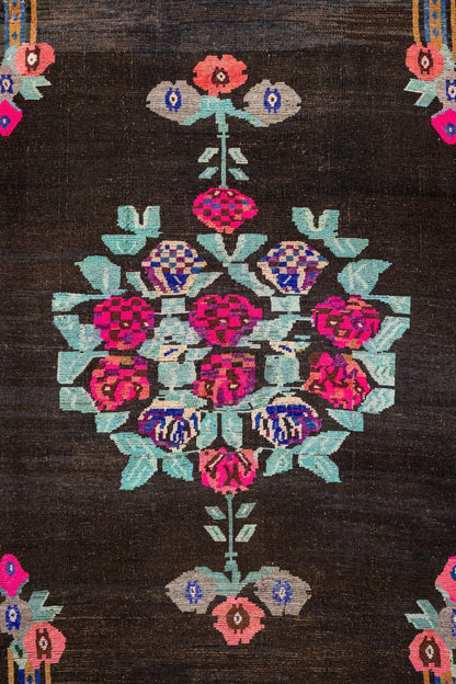 Vintage Kars Handwoven Tribal Rug, J88602
